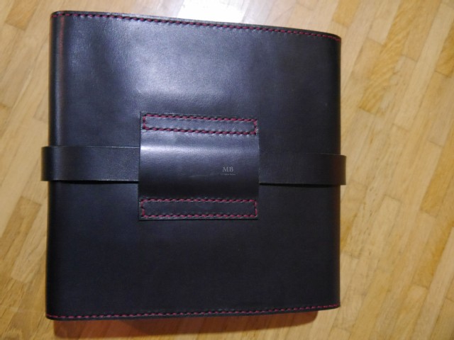 Handtasche schwarz-rot Bild 11