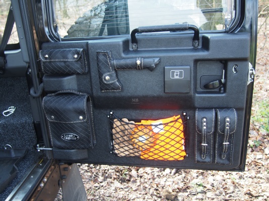 Taschen Hecktür Land Rover Defender