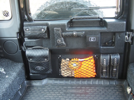 Taschen Hecktür Land Rover Defender Bild 21